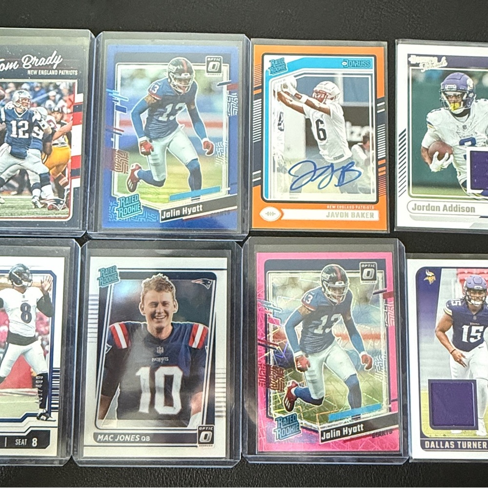 Football Trading Card Collection lot
